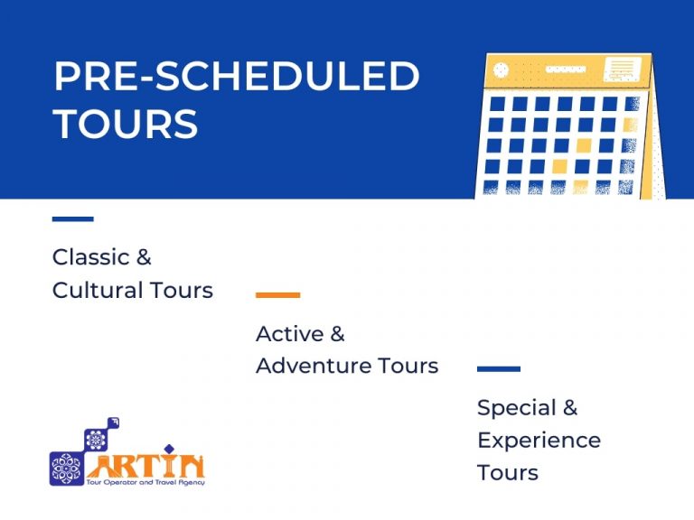 11prescheduled tours - Artin travel